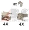 A.B.S. 1748Q Accessory Kit, disc brake pads